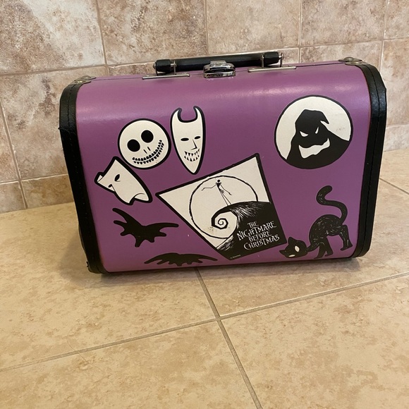 Other - Nightmare before Christmas Wooden suit case Other - Nightmare before Christmas Wooden suit case